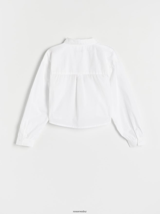 Reserved Girls Shirt P6H08T1948 Apparel White