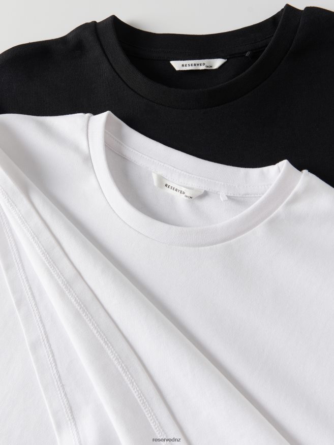 Reserved Girls Cotton T-Shirt P6H08T1754 Apparel White