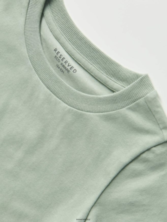 Reserved Girls Soft Jersey Top P6H08T1815 Apparel Green