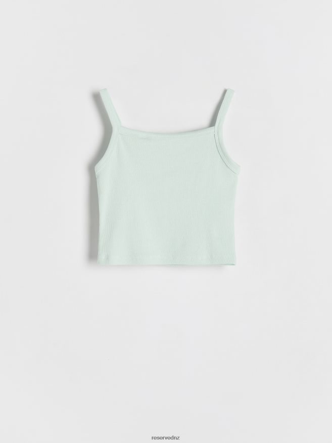 Reserved Girls Cami Top P6H08T1967 Apparel Light Green