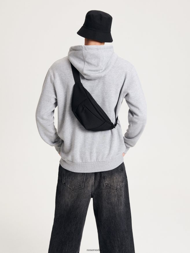 Reserved Men Bum Bag P6H08T1687 Accessory Black