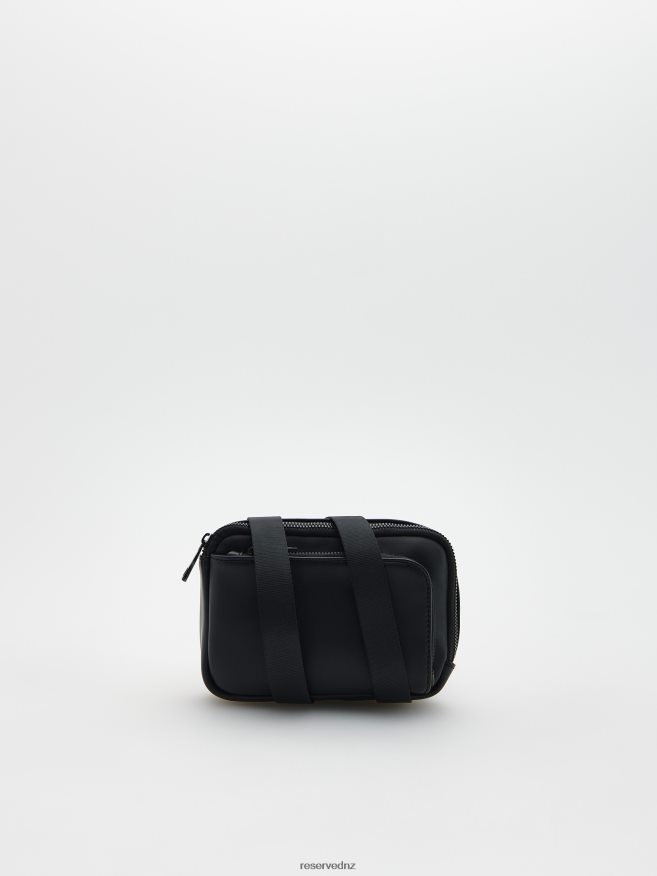 Reserved Men Crossbody Pouch Bag P6H08T1690 Accessory Black