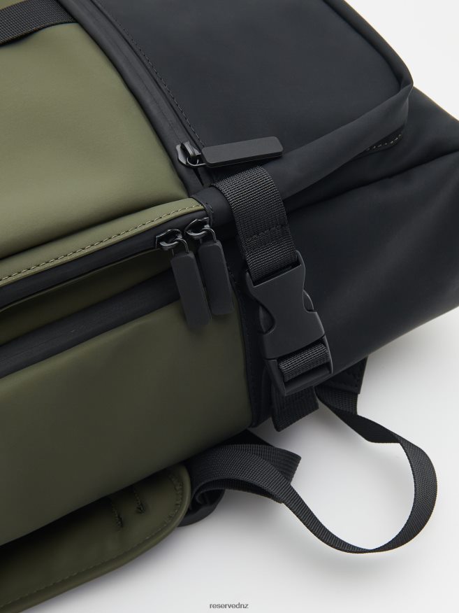 Reserved Men Waterproof Backpack P6H08T1682 Accessory Brownish Green