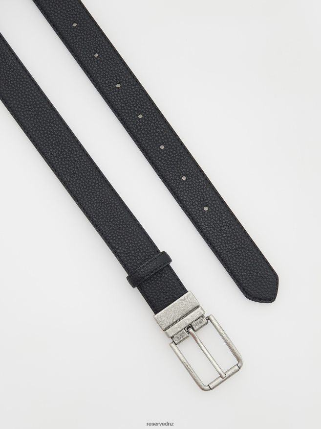 Reserved Men Belt P6H08T1695 Accessory Black