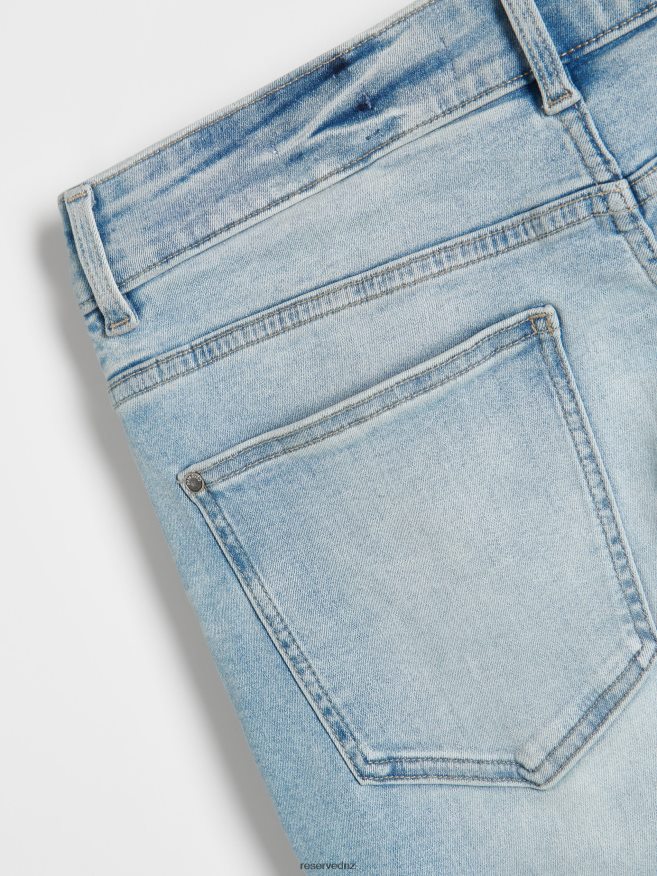 Reserved Men Carrot Slim Jeans P6H08T1546 Apparel Blue