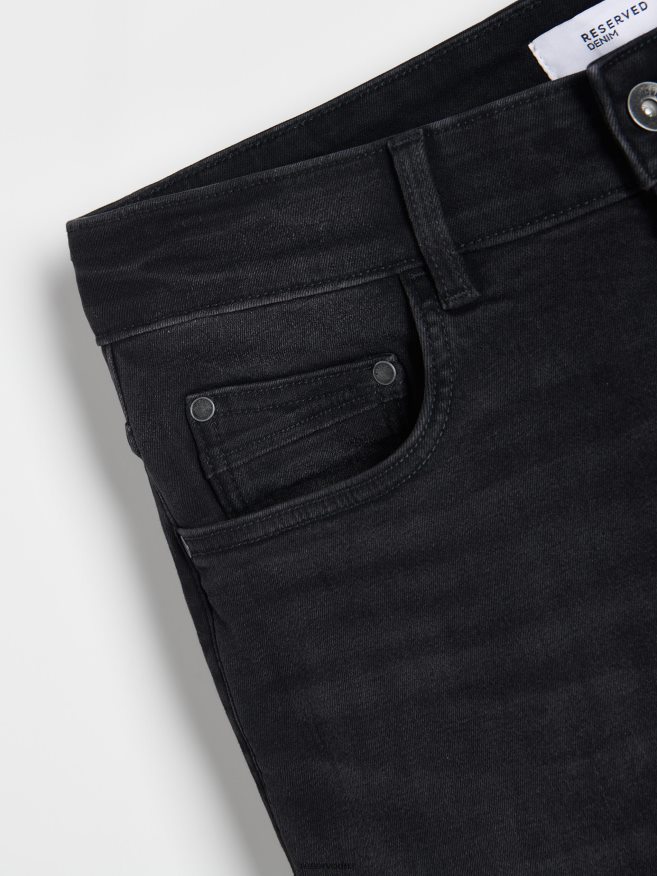 Reserved Men Carrot Slim Jeans P6H08T1567 Apparel Black