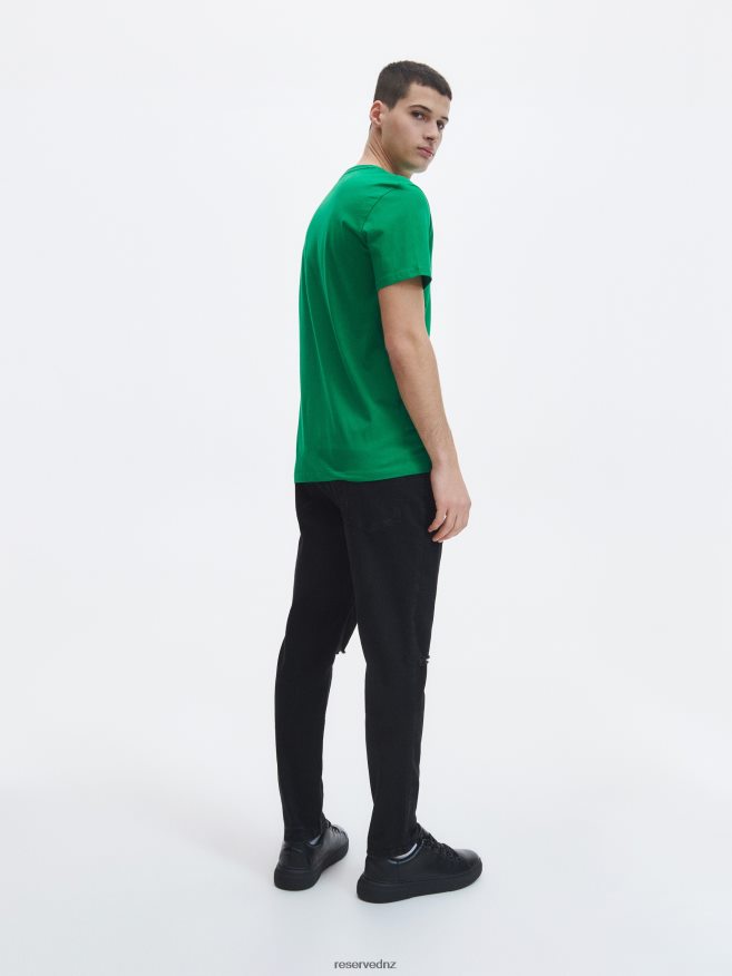 Reserved Men Carrot Slim Jeans P6H08T1574 Apparel Black