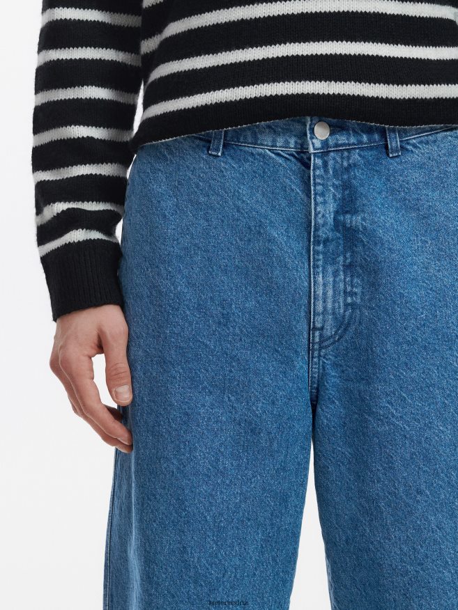 Reserved Men Loose Jeans P6H08T1572 Apparel Blue