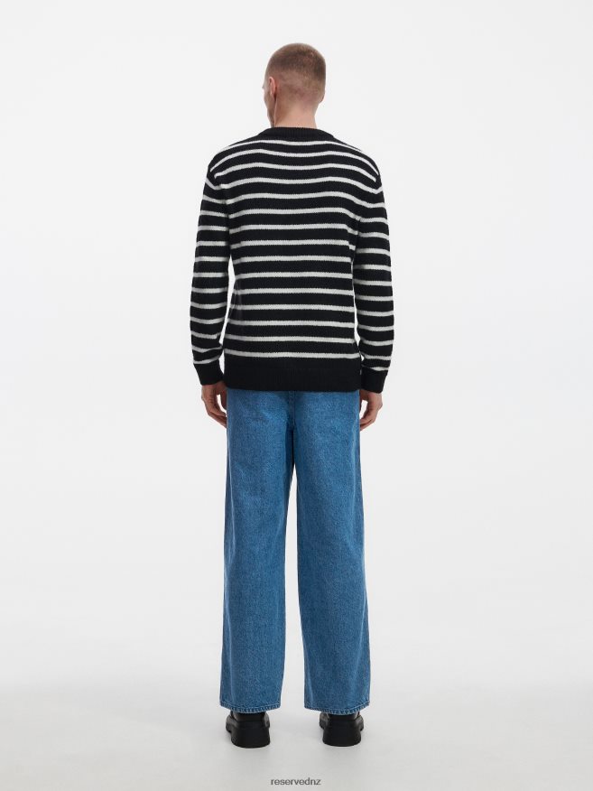 Reserved Men Loose Jeans P6H08T1572 Apparel Blue