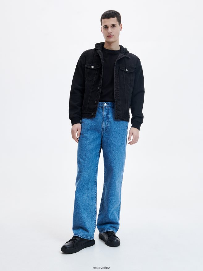 Reserved Men Loose Jeans P6H08T1573 Apparel Blue