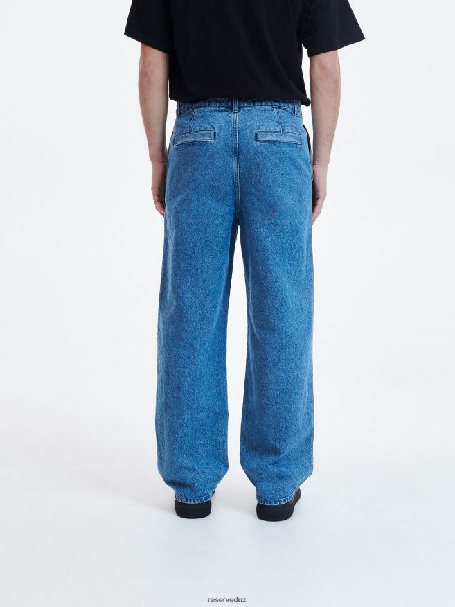 Reserved Men Loose Jeans P6H08T1573 Apparel Blue