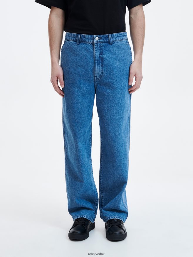 Reserved Men Loose Jeans P6H08T1573 Apparel Blue