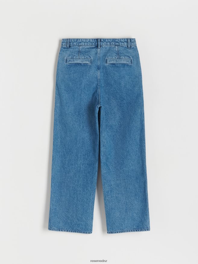 Reserved Men Loose Jeans P6H08T1573 Apparel Blue