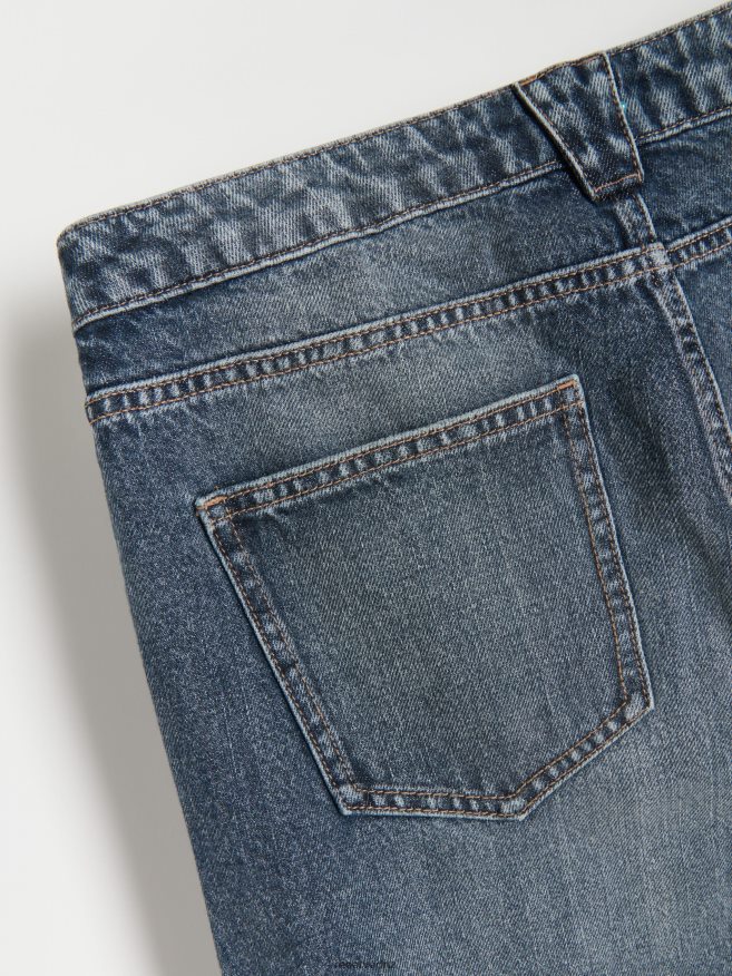 Reserved Men Loose Jeans With Wash Effect P6H08T1549 Apparel Light Grey