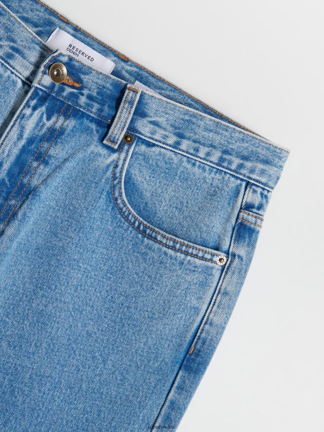 Reserved Men Regular Carrot Jeans P6H08T1528 Apparel Blue