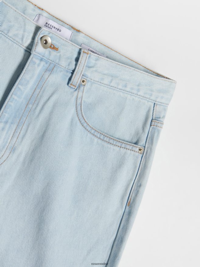 Reserved Men Regular Carrot Jeans P6H08T1530 Apparel Blue