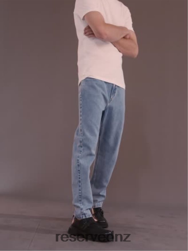 Reserved Men Regular Carrot Jeans P6H08T1531 Apparel Blue