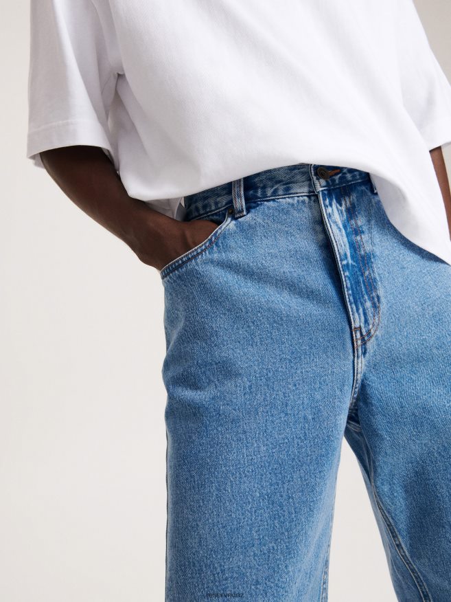 Reserved Men Regular Carrot Jeans P6H08T1543 Apparel Blue