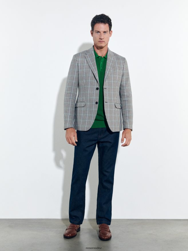 Reserved Men Regular Fit Jeans P6H08T1550 Apparel Steel Blue