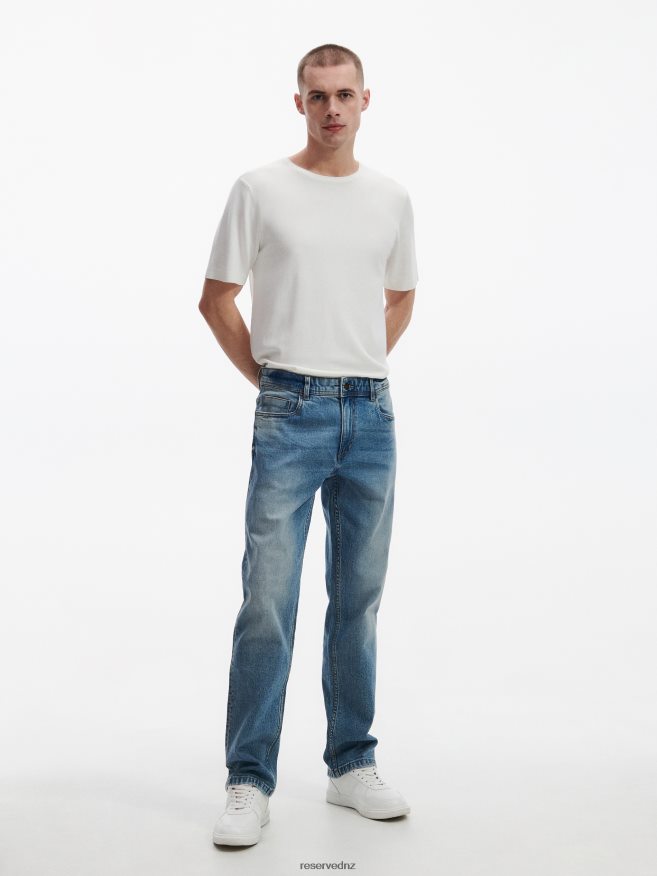 Reserved Men Regular Fit Jeans P6H08T1578 Apparel Blue