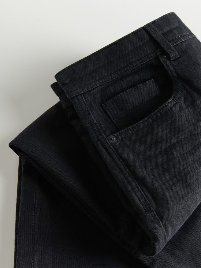 Reserved Men Regular Fit Jeans P6H08T1579 Apparel Black