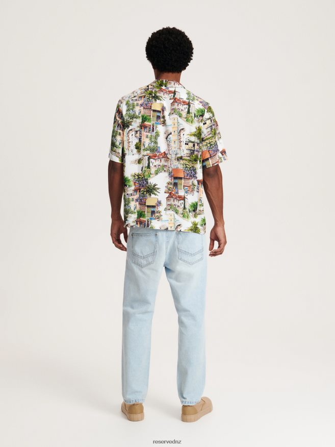 Reserved Men Regular Jeans P6H08T1571 Apparel Blue