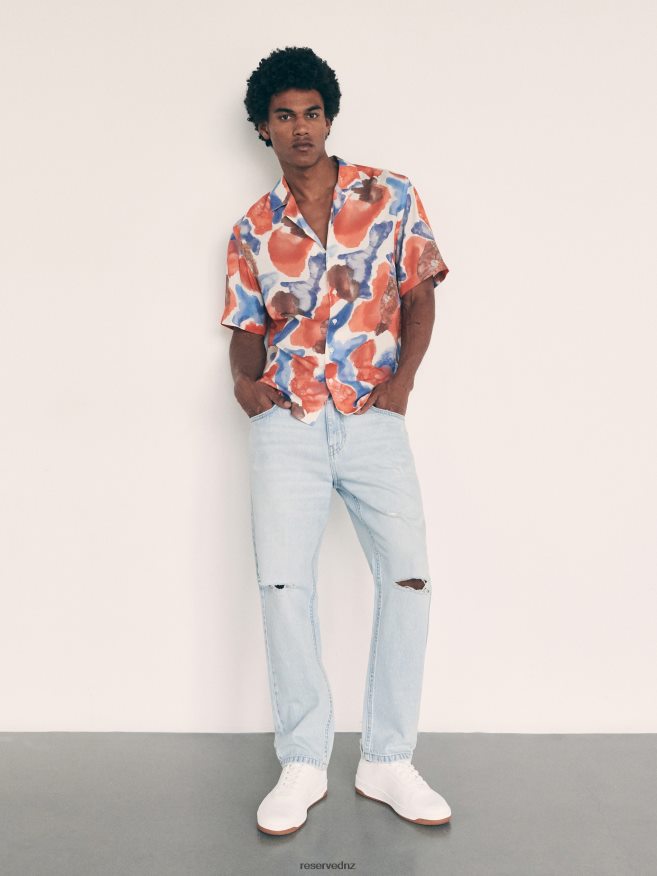 Reserved Men Regular Jeans P6H08T1571 Apparel Blue