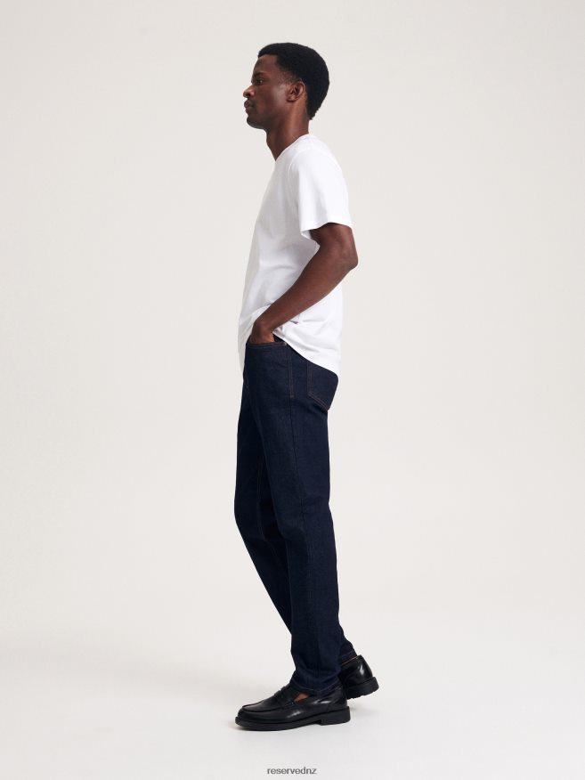 Reserved Men Slim Jeans With Wash Effect P6H08T1532 Apparel Steel Blue