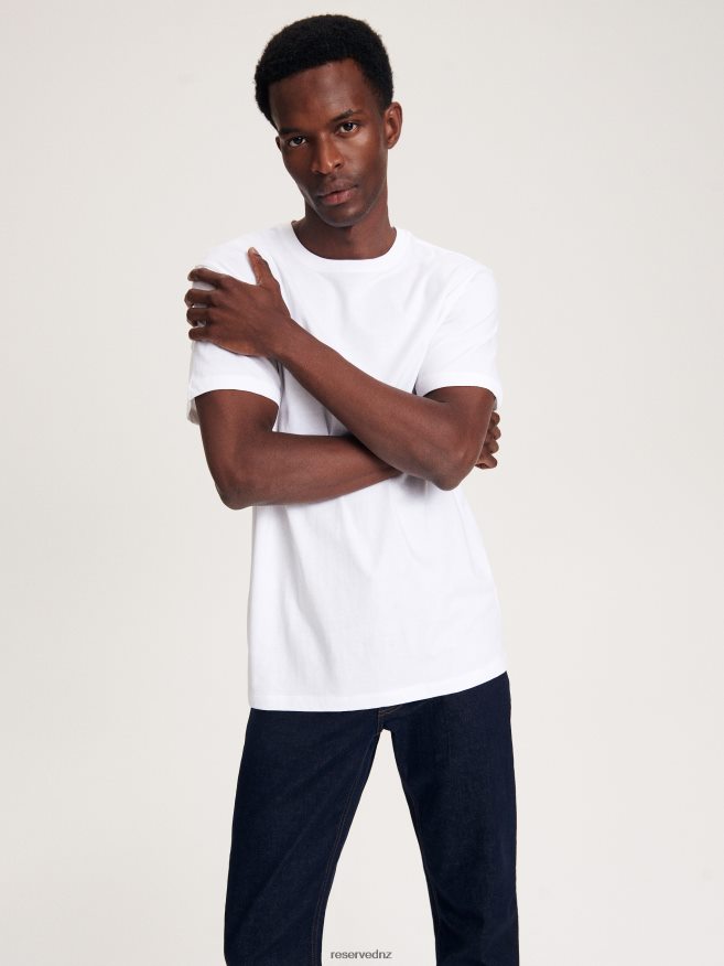 Reserved Men Slim Jeans With Wash Effect P6H08T1532 Apparel Steel Blue