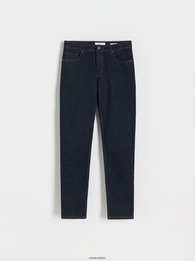 Reserved Men Slim Jeans With Wash Effect P6H08T1533 Apparel Steel Blue