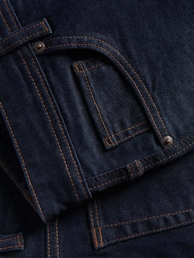 Reserved Men Slim Jeans With Wash Effect P6H08T1533 Apparel Steel Blue