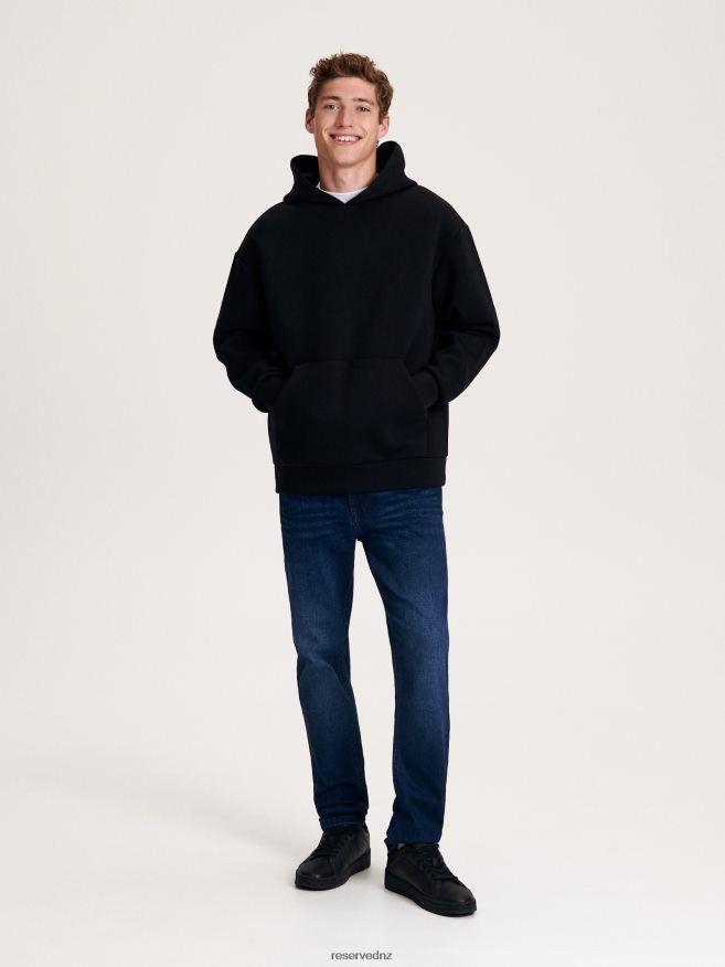 Reserved Men Slim Jeans With Wash Effect P6H08T1535 Apparel Navy