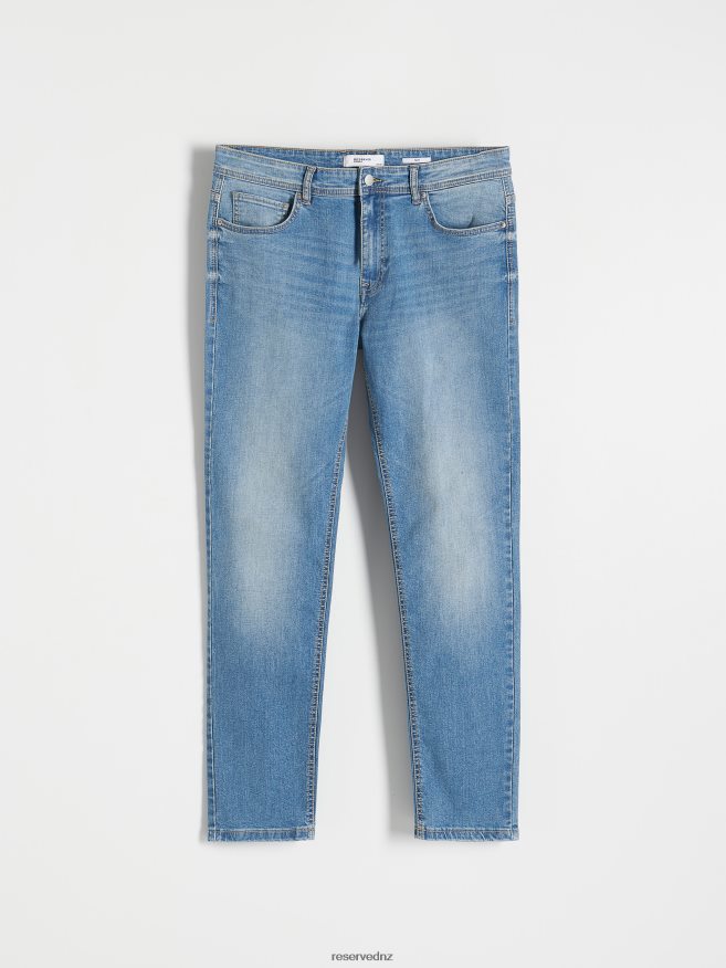 Reserved Men Slim Jeans With Wash Effect P6H08T1539 Apparel Blue