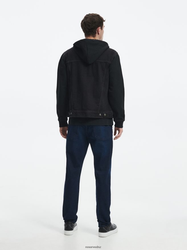 Reserved Men Slim Jeans With Wash Effect P6H08T1554 Apparel Navy