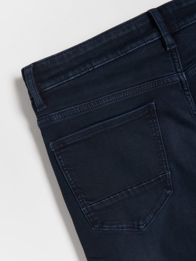 Reserved Men Slim Jeans With Wash Effect P6H08T1556 Apparel Steel Blue