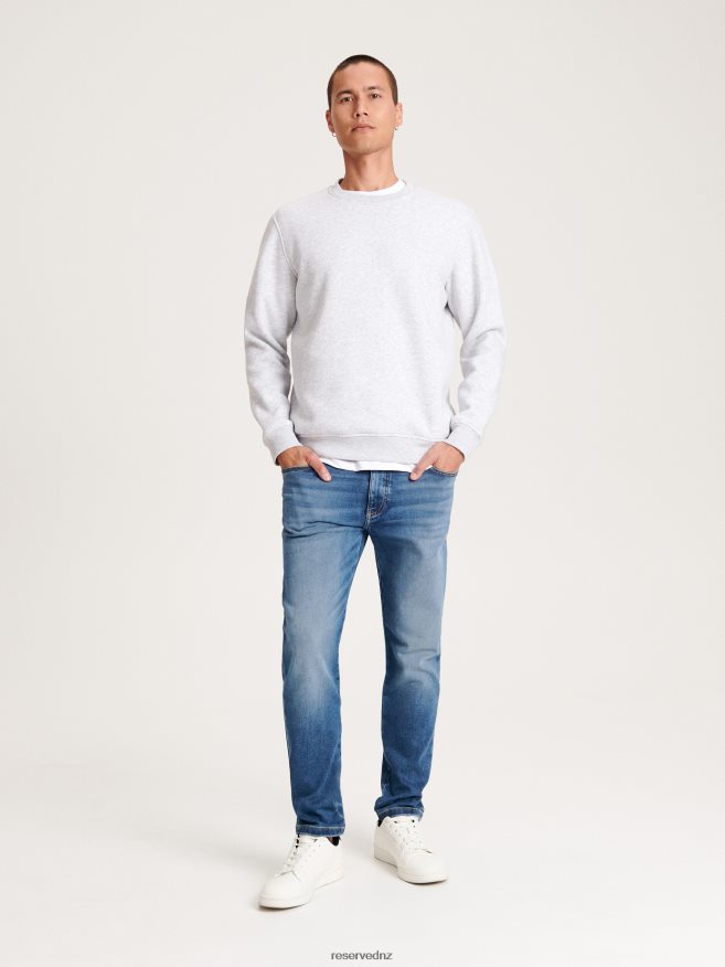 Reserved Men Slim Jeans With Wash Effect P6H08T1560 Apparel Blue