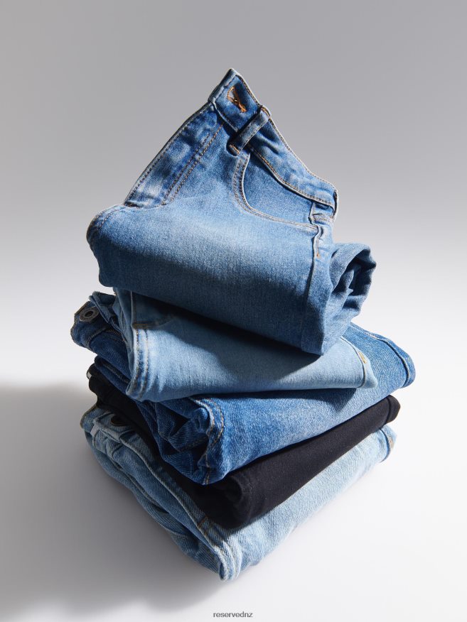 Reserved Men Slim Jeans With Wash Effect P6H08T1560 Apparel Blue