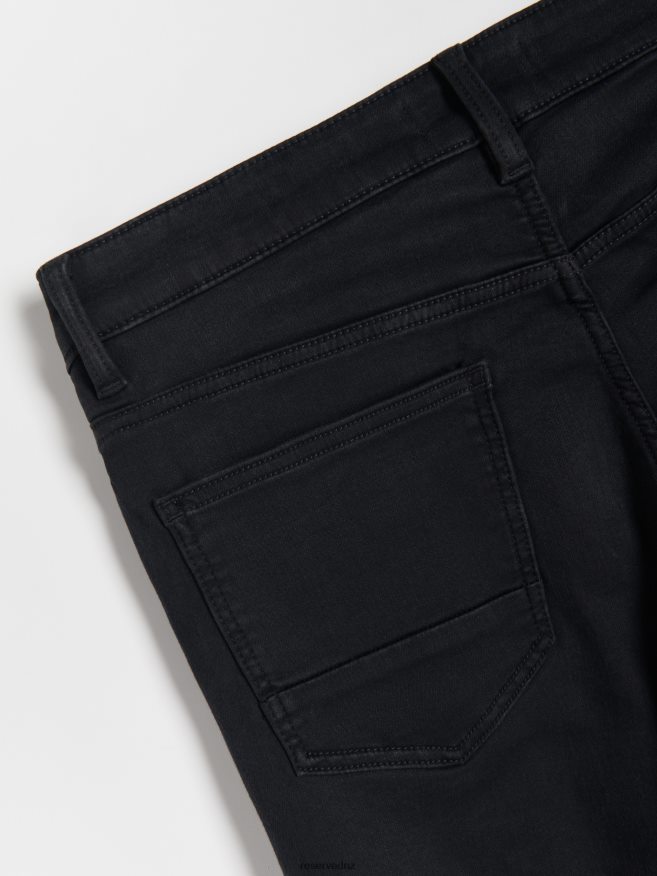 Reserved Men Slim Jeans With Wash Effect P6H08T1561 Apparel Black