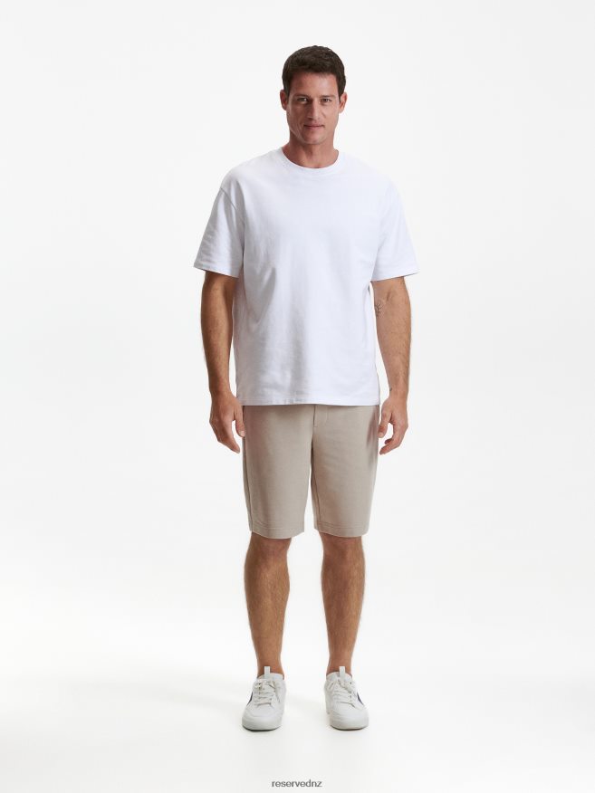 Reserved Men Regular Shorts P6H08T1415 Apparel Beige