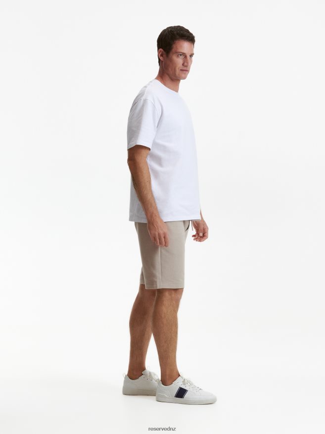 Reserved Men Regular Shorts P6H08T1415 Apparel Beige