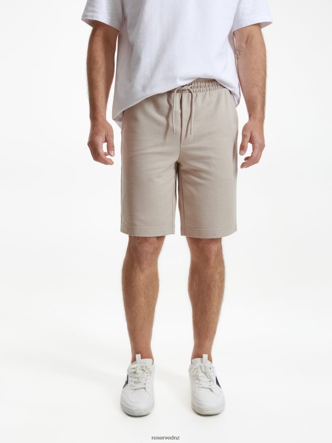 Reserved Men Regular Shorts P6H08T1415 Apparel Beige