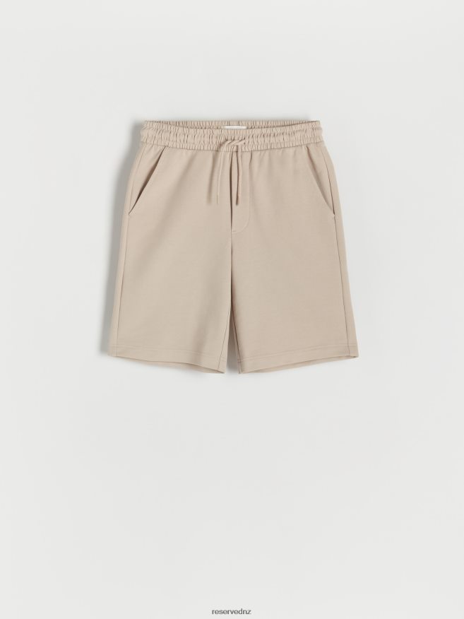 Reserved Men Regular Shorts P6H08T1415 Apparel Beige