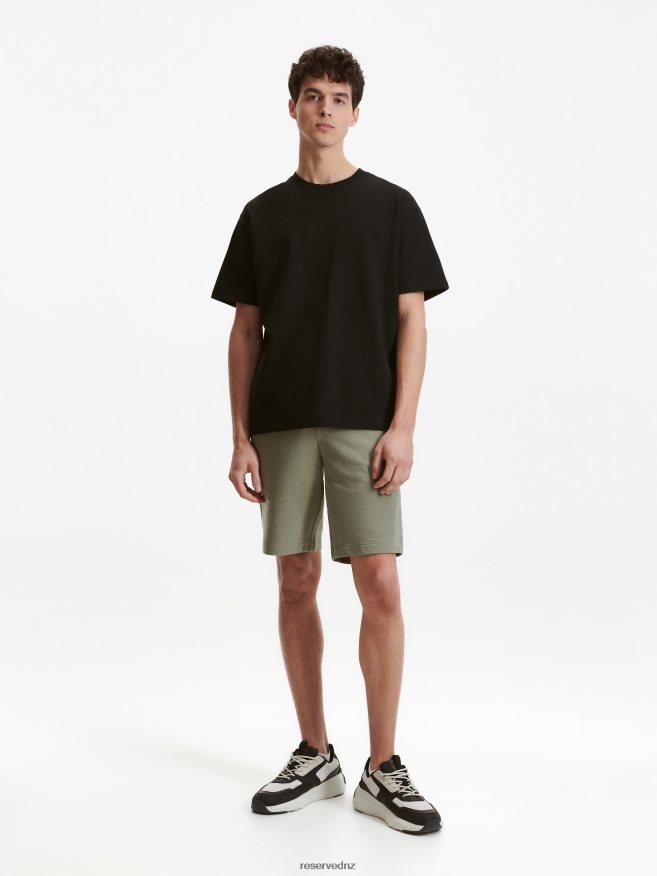 Reserved Men Regular Shorts P6H08T1418 Apparel Olive