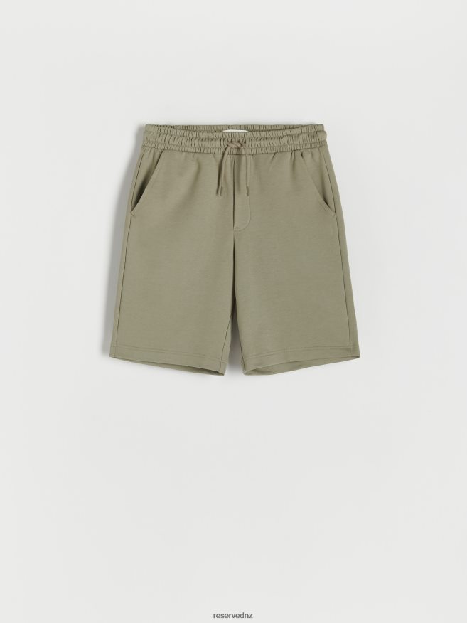 Reserved Men Regular Shorts P6H08T1418 Apparel Olive