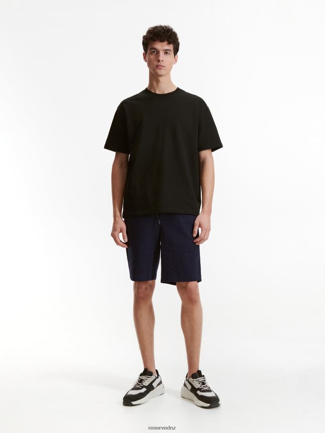 Reserved Men Regular Shorts P6H08T1419 Apparel Navy