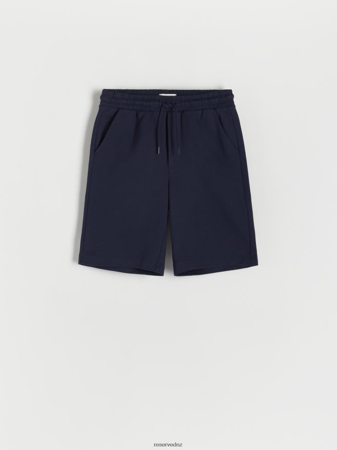 Reserved Men Regular Shorts P6H08T1419 Apparel Navy