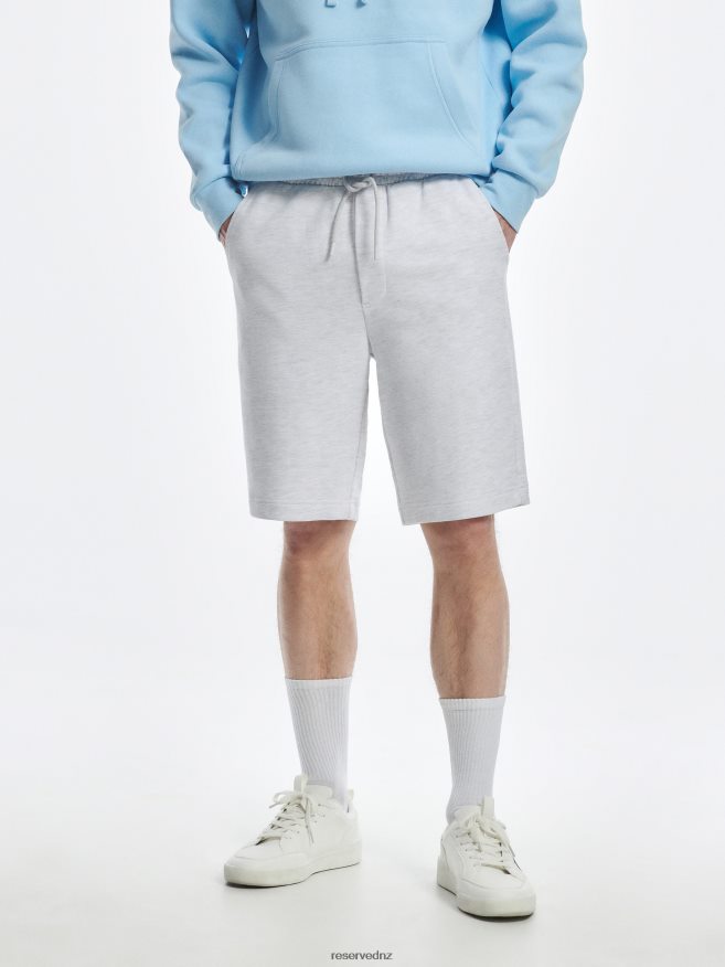 Reserved Men Regular Shorts P6H08T1423 Apparel Light Grey