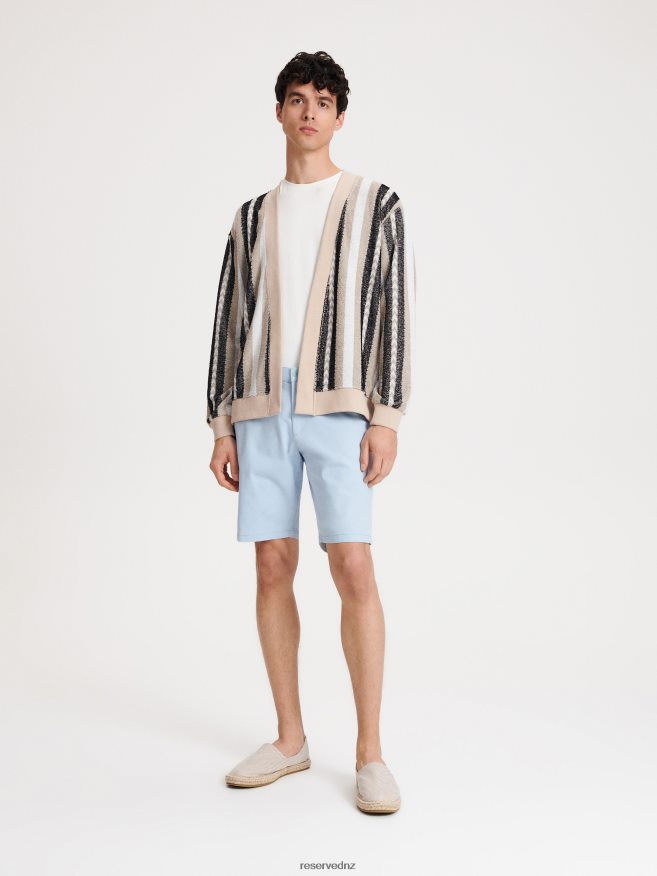 Reserved Men Regular Shorts P6H08T1444 Apparel Pale Blue