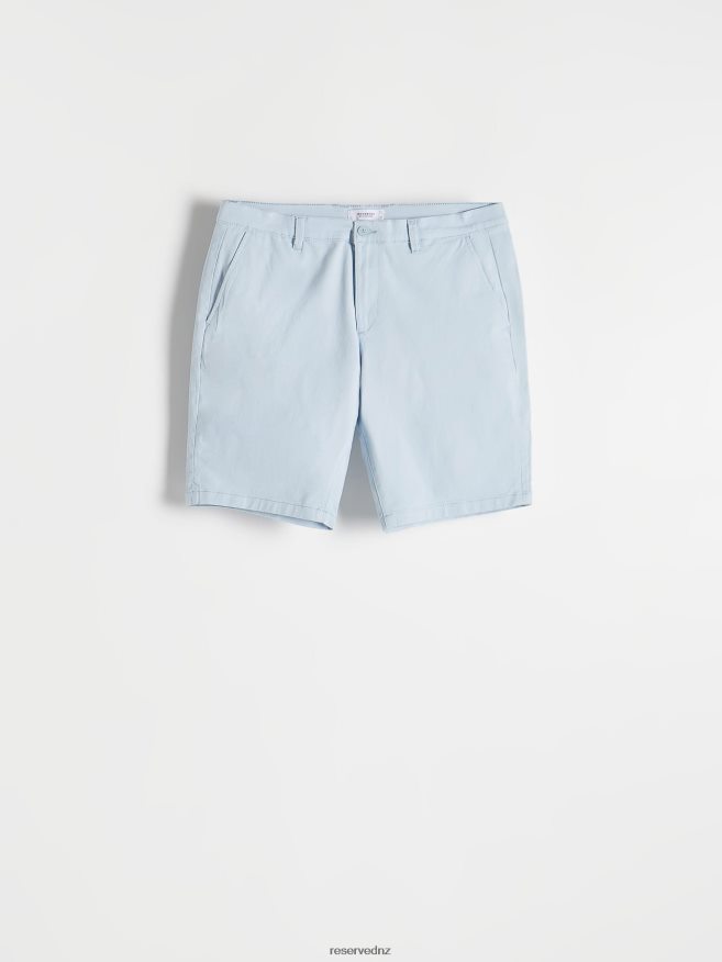 Reserved Men Regular Shorts P6H08T1444 Apparel Pale Blue
