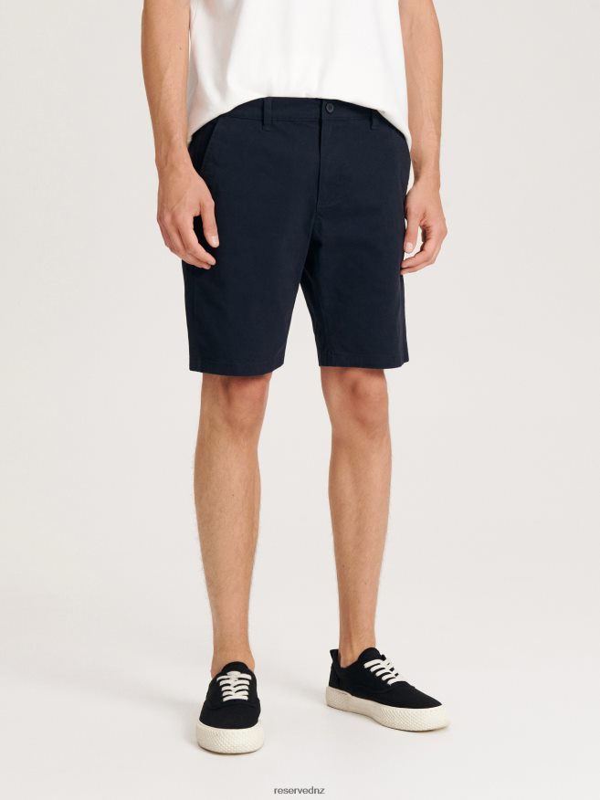 Reserved Men Regular Shorts P6H08T1450 Apparel Navy